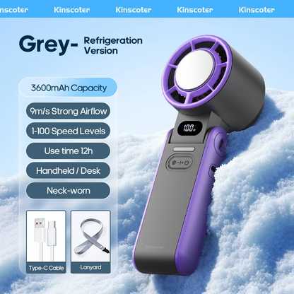 AuraBreeze™ Portable Mini Fan – Stay Cool Anywhere, Anytime