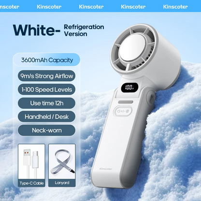 AuraBreeze™ Portable Mini Fan – Stay Cool Anywhere, Anytime
